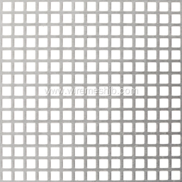 Square Hole Perforated Metal Sheet for Building Facades